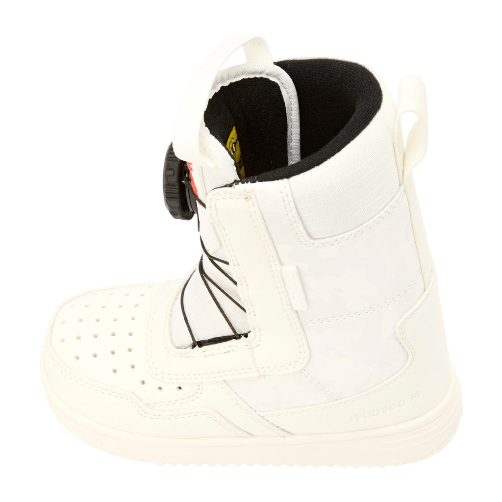 LUCKYBOO Snowboard Boots -PP-White