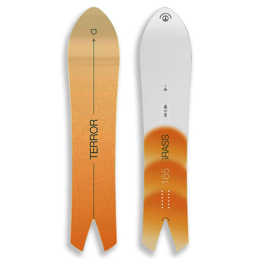 TERROR All Mountain Snowboard ‌WHITE CROW