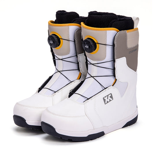 XCMAN Snowboard Boots-XFITGO White