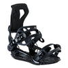 XCMAN 360 Seco All-Mountain Snowboard Bindings in black shown from a clean side profile perspective