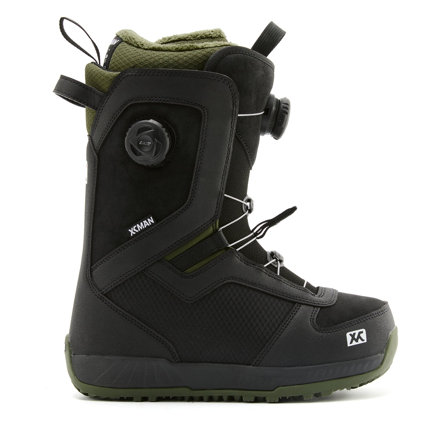 Side profile of the XCMAN Nox-I snowboard boot
